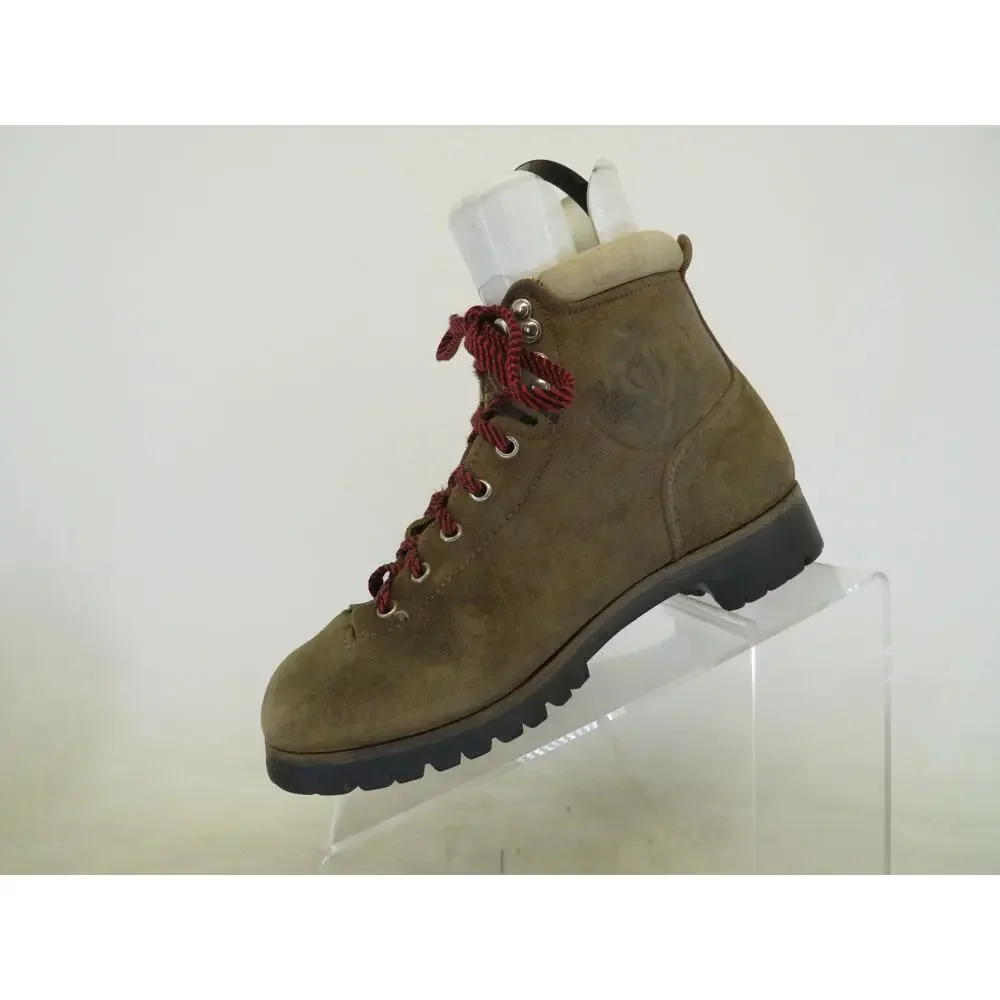 Vasque Brown Suede Laces Mountaineering Hiking Boots Mens Size 6.5 D